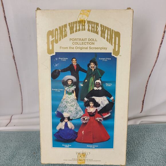 Gone with the Wind World Doll Limited Edition doll Rare Vintage 1989 Collectible - Picture 13 of 14